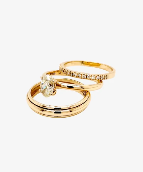 1.2ct rose gold diamond ring