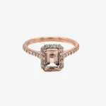 Morganite ring