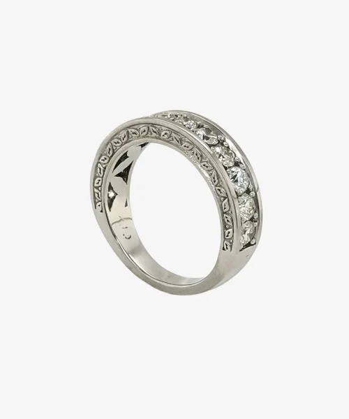 Platinum eternity ring