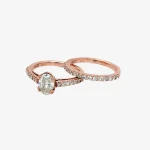Phatsima Pink Gold Ring set