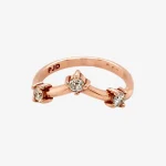 Rose gold ring
