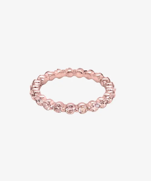 White gold diamond ring